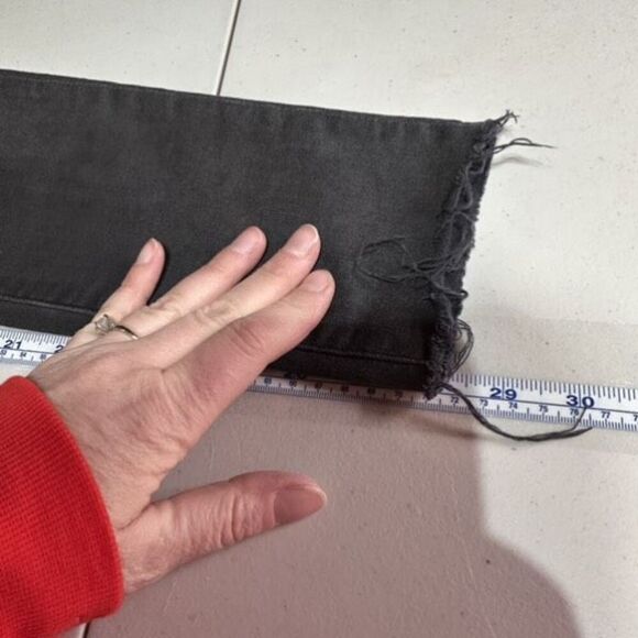 ADRIANO GOLDSCHMIED The Legging Ankle Super Skinny 27R Gray Distressed  Size 4 - Picture 6 of 12